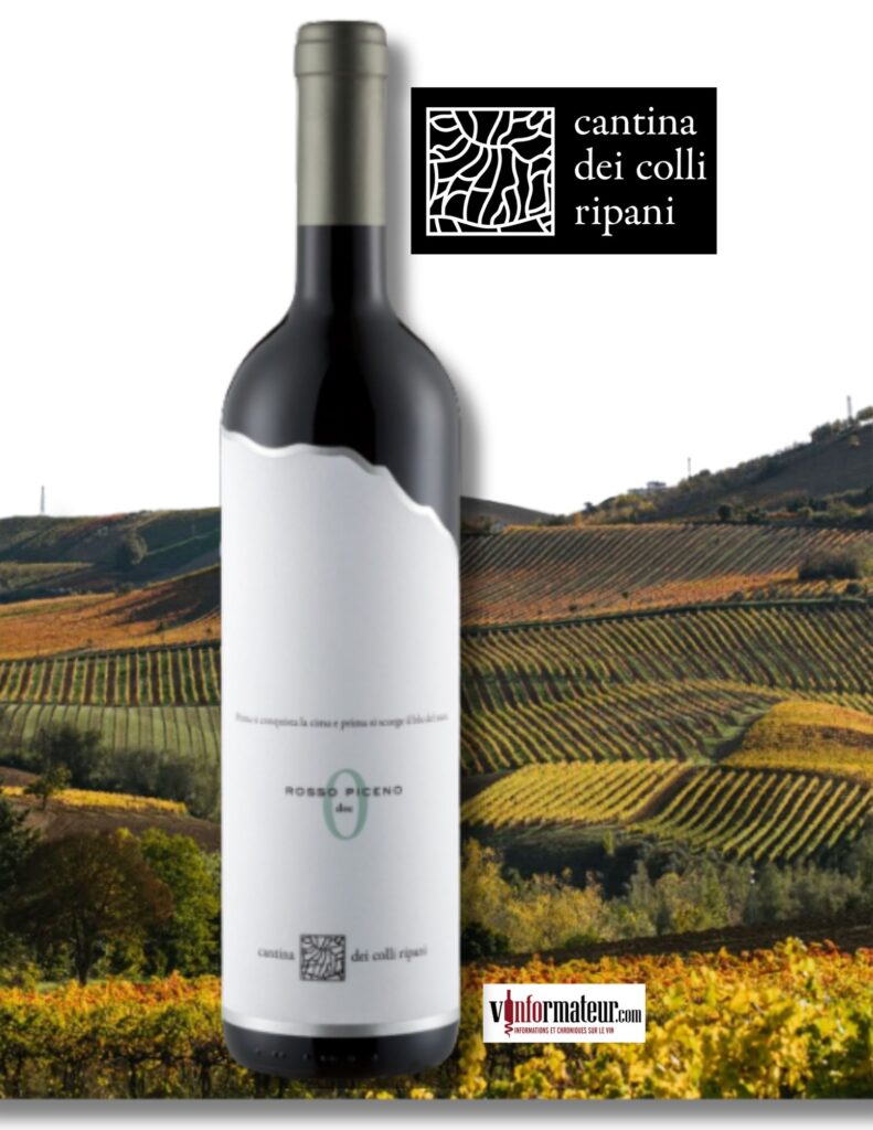Cantina dei colli Ripani, Rosso Piceno DOC, vin rouge, 2025 bouteille