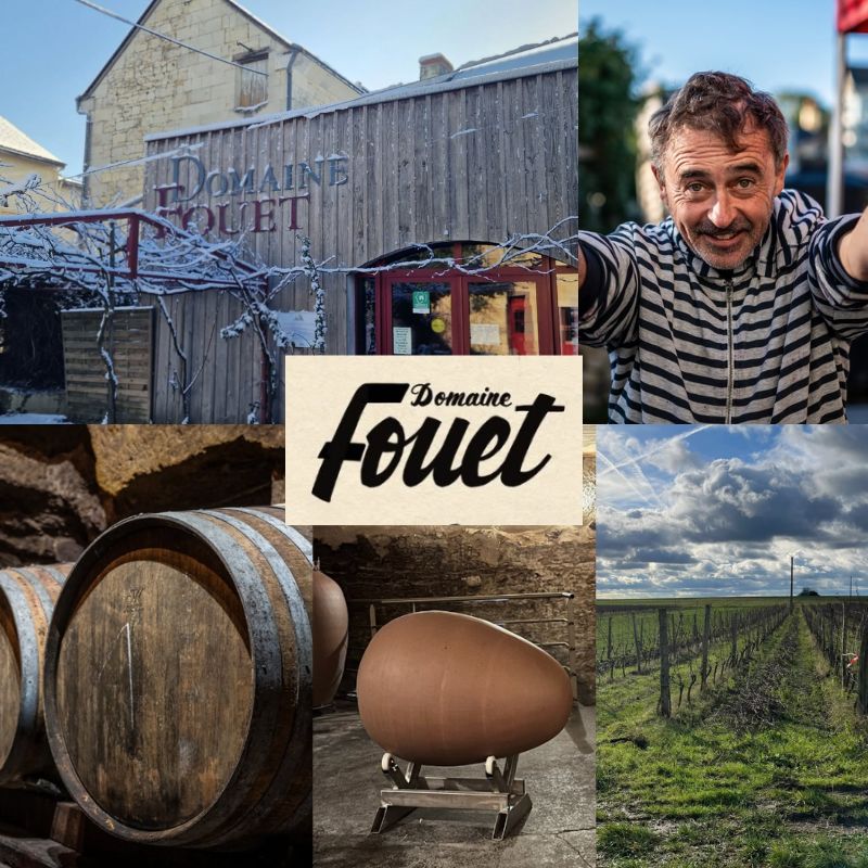 Domaine Fouet: Julien Fouet, chai et vignobles
