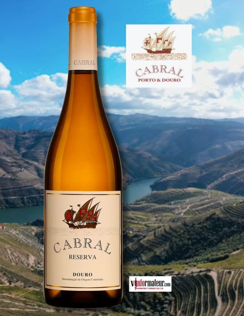 Cabral, Reserva, Portugal, Douro, Vallegre Vinhos do Porto, vin blanc, 2024 bouteille