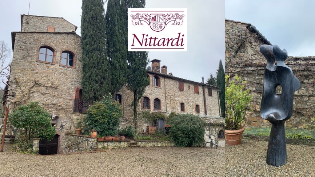 Nittardi: chai et sculptures