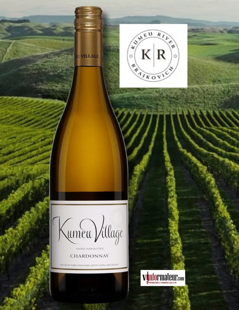 Kumeu Village, Chardonnay, Nouvelle-Zélande, île du Nord, vin blanc, 2025 bouteille