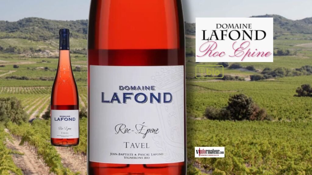 Roc-Épine 2024 : un Tavel rosé ample, frais et résolument gastronomique