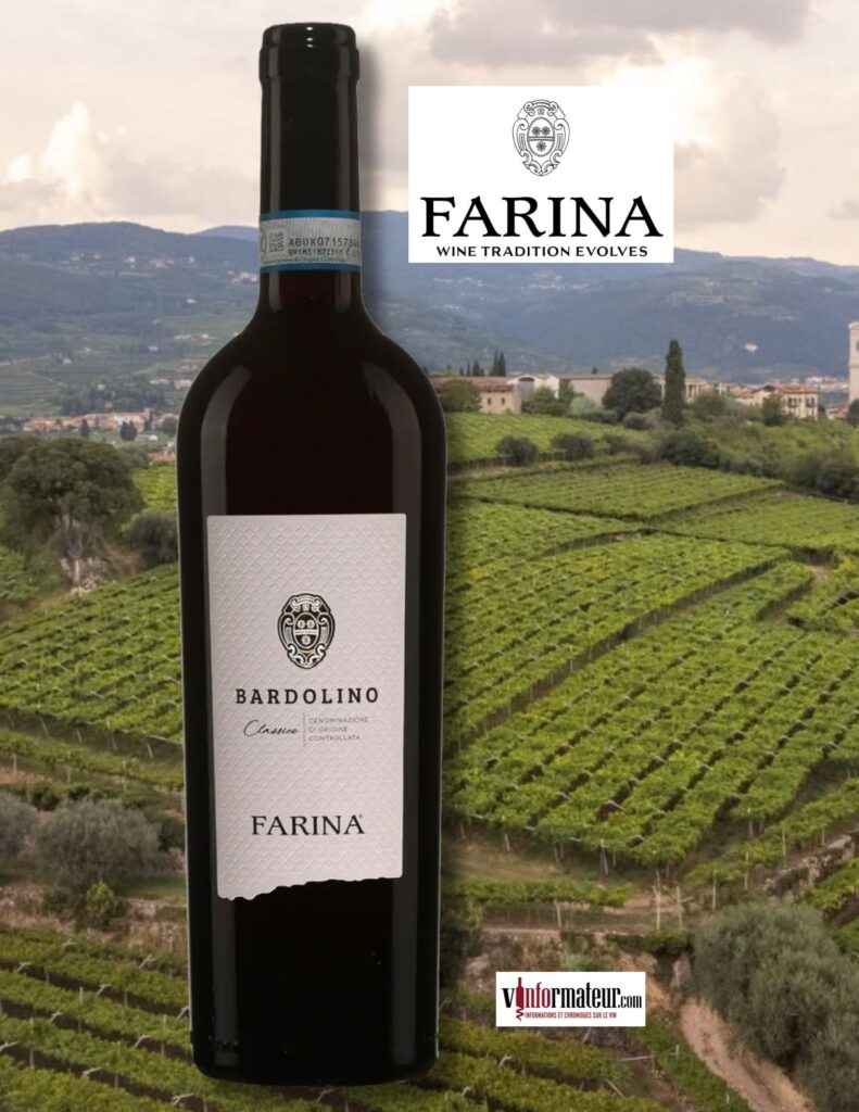 Farina, Bardolino Classico DOC, Italie, Vénétie, vin rouge, 2024 bouteille