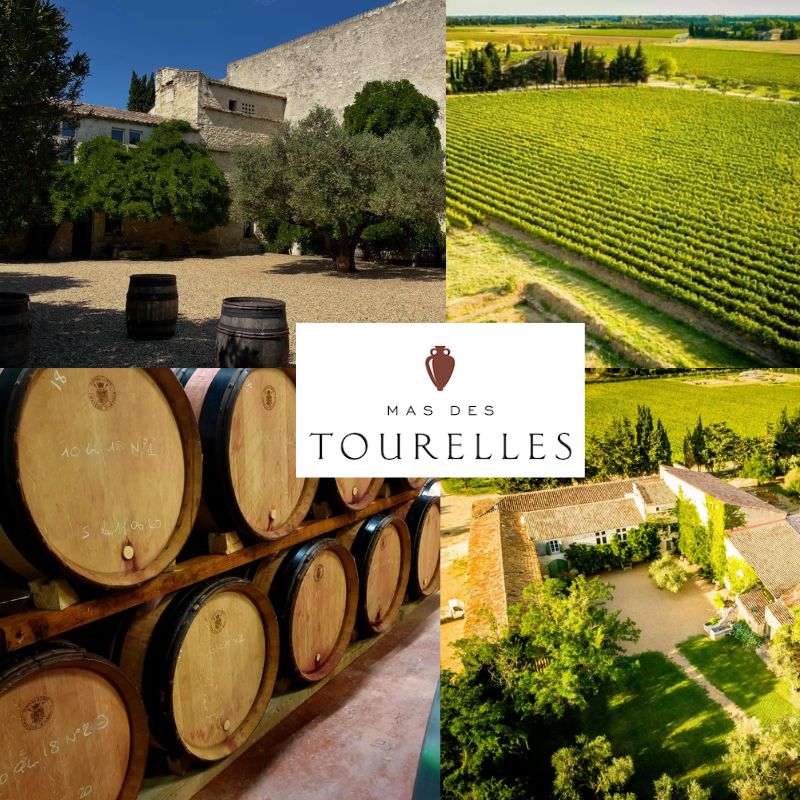 Mas des Tourelles: chai et vignobles