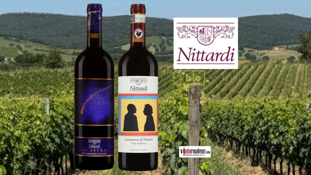 Deux superbes vins de Nittardi. Un de mes producteurs préférés.