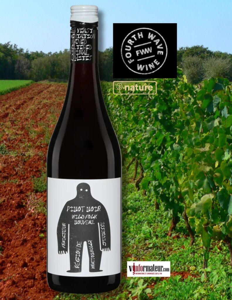 Wild folk, Nouveau Pinot Noir, Australie Méridionale, vin rouge, 2025 bouteille