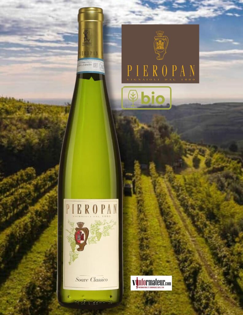 Pieropan, Soave Classico, Italie, Vénétie, vin blanc bio, 2024 bouteille