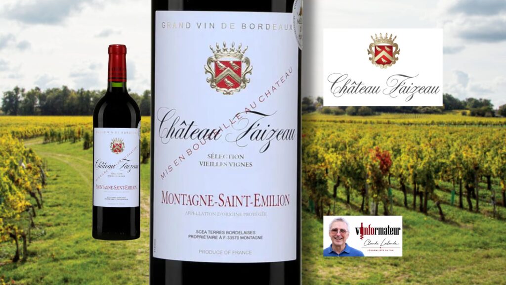 Coup de coeur: Château Faizeau 2022 : un Montagne-Saint-Émilion riche et velouté à 35,75 $