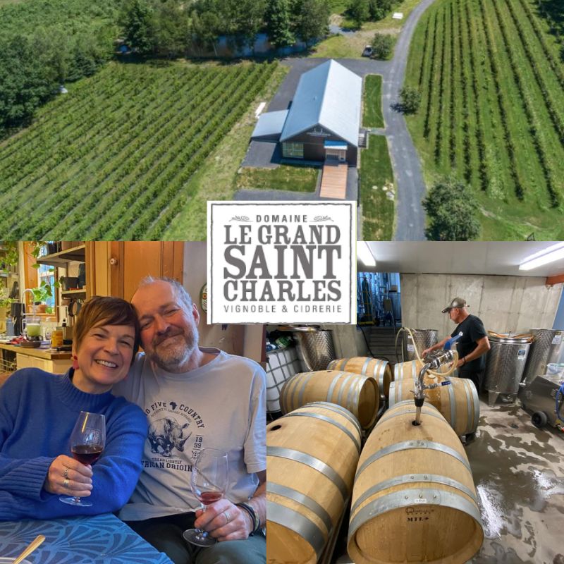 Domaine Le Grand Saint Charles - chai et vignobles