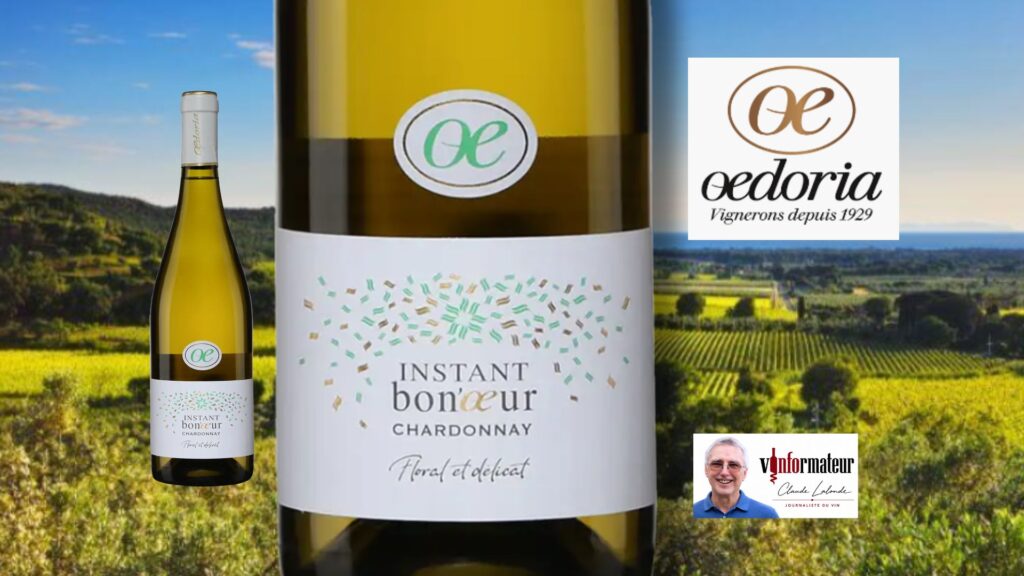 Oedoria Instant Bon’oeur 2024 : un rare Chardonnay des Pierres Dorées à découvrir