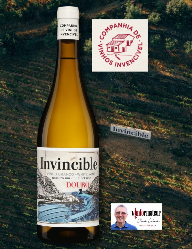 Invincible, Nūmero un, Portugal, Douro, vin blanc, 2024 bouteille