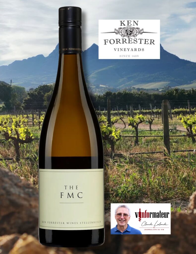 Ken Forrester, The FMC, Icon Range, Old Vine Project, vin blanc, 2024 bouteille