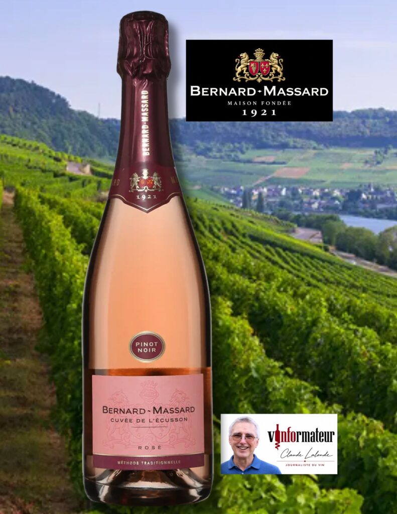 Bernard-Massard, Cuvée de l’Écusson, Pinot Noir, Brut, Luxembourg, vin mousseux bouteille