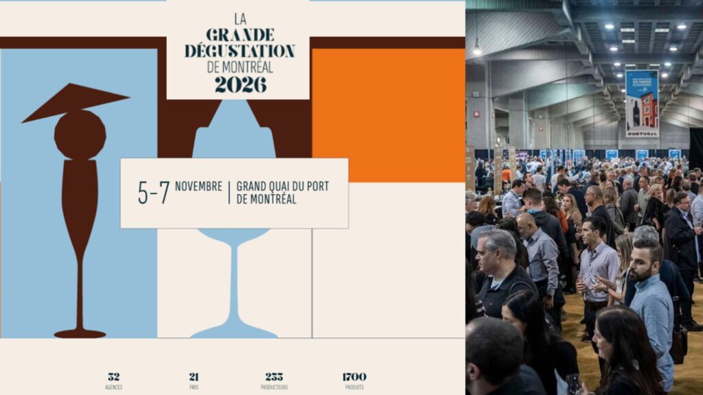 🍷 La Grande Dégustation de Montréal 2026 : un tour du monde des vins sans quitter Montréal!