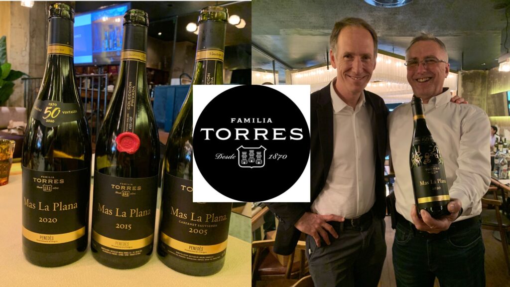 Dégustation vins Familia Torres: Miguel Torres Maczassek, représentant de la cinquième génération de Familia Torres et Vinformateur