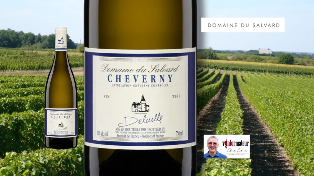 🍋 Ce vin blanc de Cheverny à 23 $ marie la fraîcheur du Sauvignon à la rondeur du Chardonnay