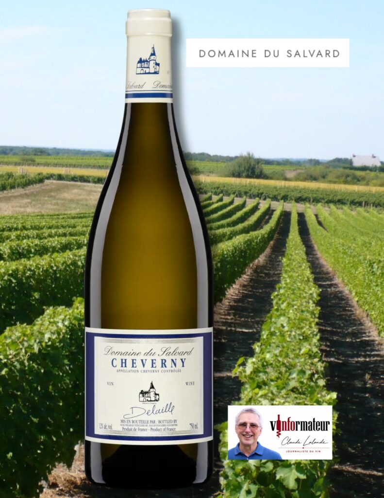 Domaine du Salvard, France, Val de Loire, Cheverny AOP, vin blanc, 2025 bouteille