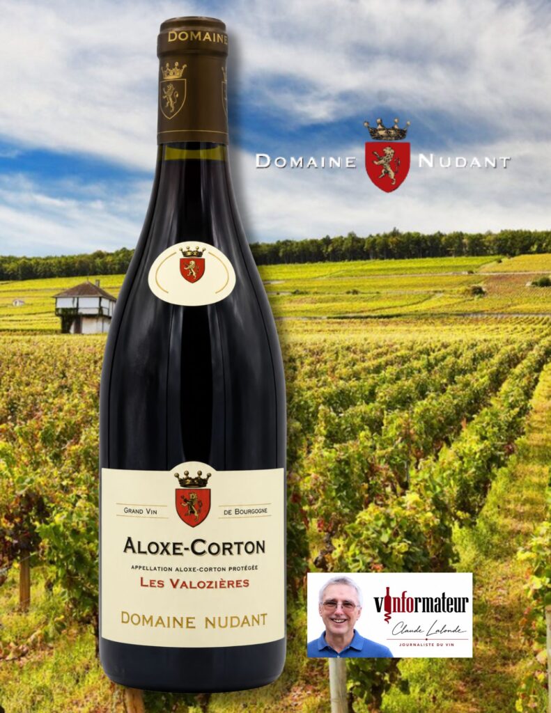 Domaine Nudant, Bourgogne, Aloxe-Corton, Les Valozières (lieux-dit), 2022 bouteille