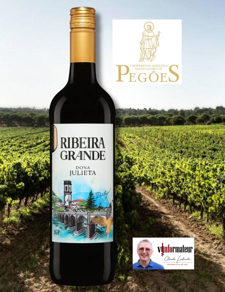 Ribeira Grande, cuvée Dona Julieta, Portugal, Péninsule de Setubal IGT, vin rouge, 2023 bouteille