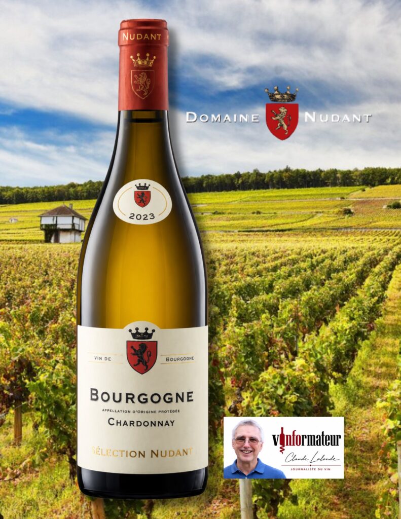 Sélection Nudant, Bourgogne, Chardonnay, 2023 bouteille