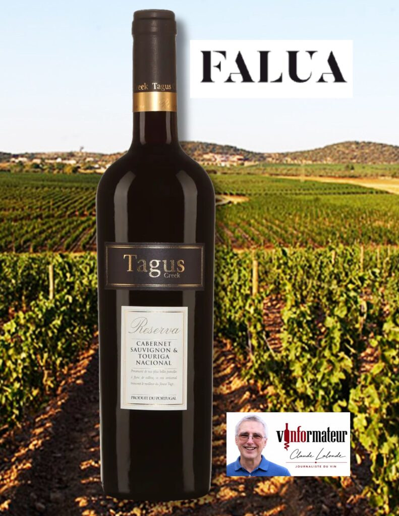 Tagus Creek, Portugal, Tejo, Reserva, vin rouge, 2021 bouteille