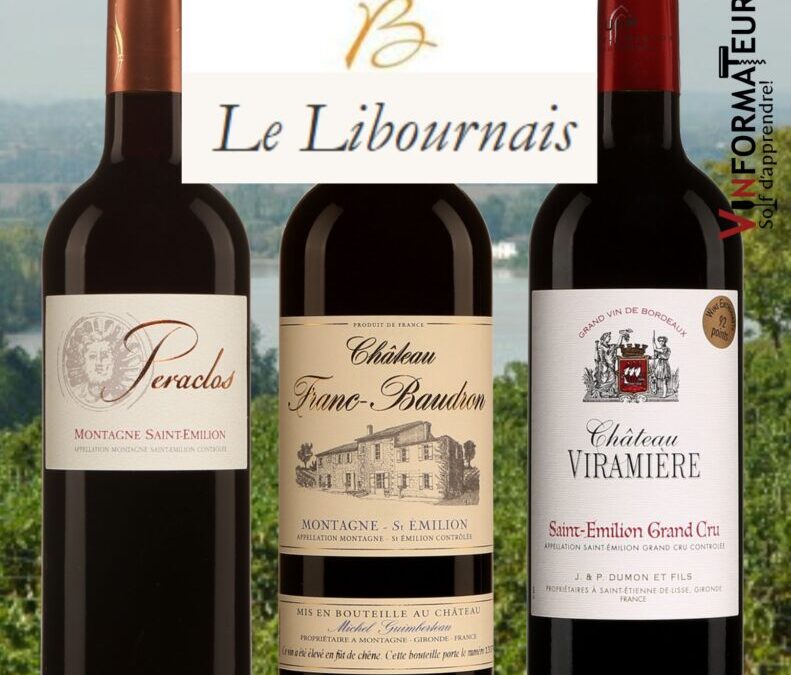 Je vous propose trois excellents vins rouges du Libournais!