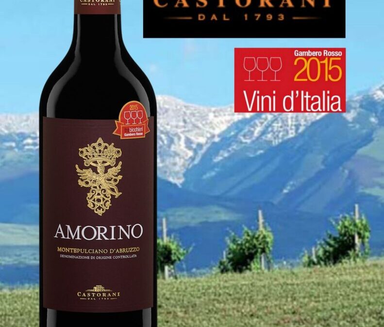 Un Montepulciano d’Abruzzo intense et d’une belle concentration! Amorino 2010.