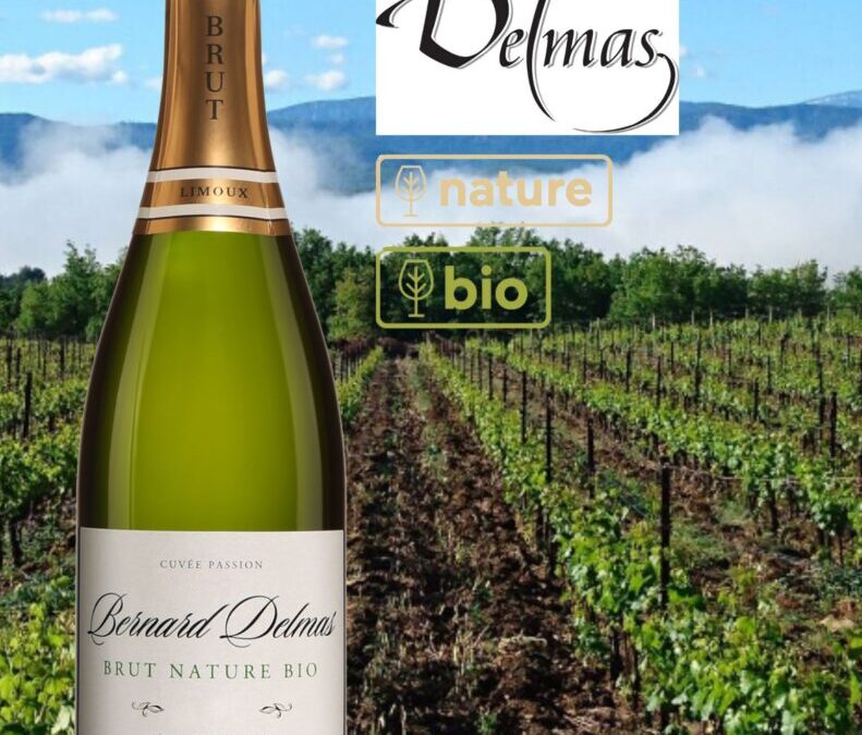 Crémant de Limoux, Bernard Delmas, cuvée Passion. Quelle belle alternative aux champagnes!
