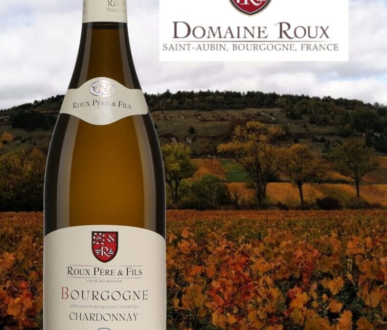 Un Bourgogne blanc à acheter! Domaine Roux 2020.