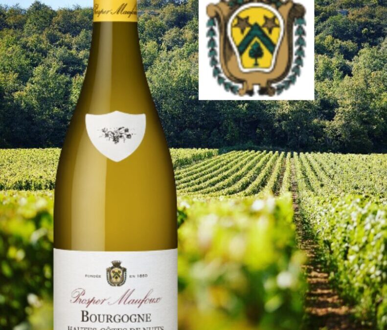 On se délecte de ce Bourgogne Hautes-Côtes de Nuits de la maison Prosper Maufoux.