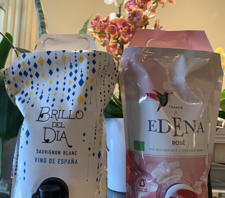 Deux jolis vins blancs et rosés en format Bag in Box de 1.5l!