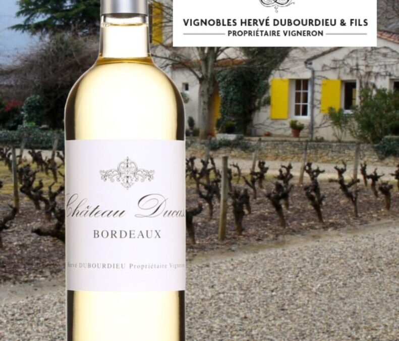 Un vin blanc de Bordeaux racé et complexe! Château Ducasse 2020.