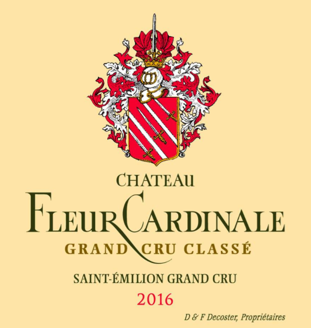 Cartes de présentation du vignoble de Château Fleur Cardinale – Infographie Pierre Le Hong