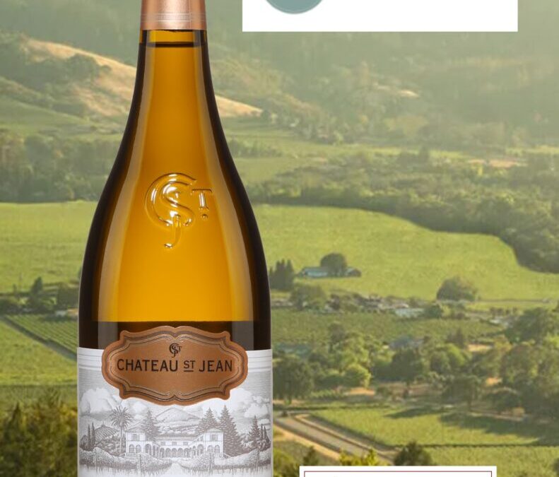 Un très beau chardonnay des côtes californiennes. Fraîcheur et équilibre dans ce Château St-Jean 2021.