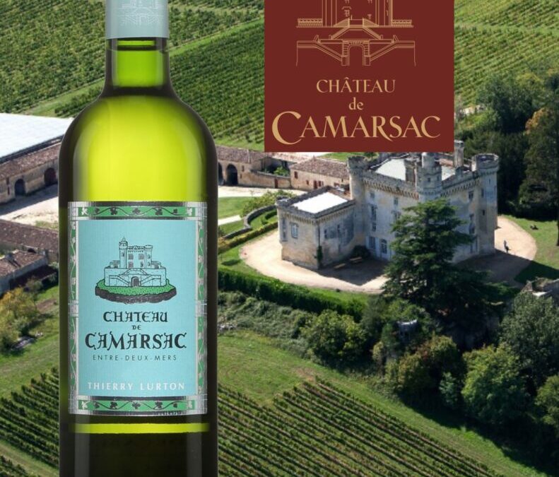 Très beau vin blanc d’Entre-Deux-Mers! Château Camarsac 2018.