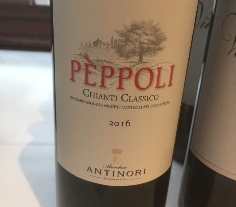 Médaille Grand Or – Prix du public Desjardins 2018. Le Peppoli, Chianti Classico, 2016 d’Antinori