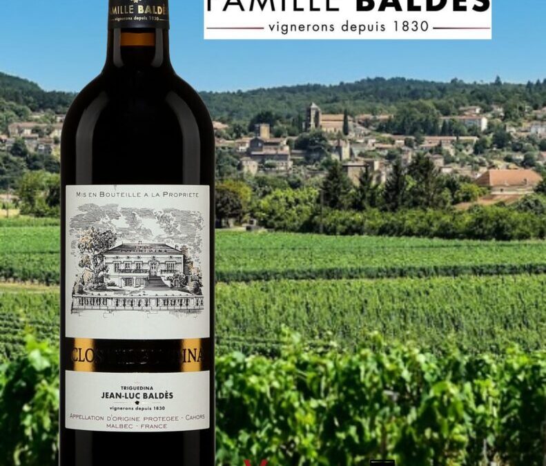 On ne passe pas à côté de ce Cahors, Clos Triguedina 2017!