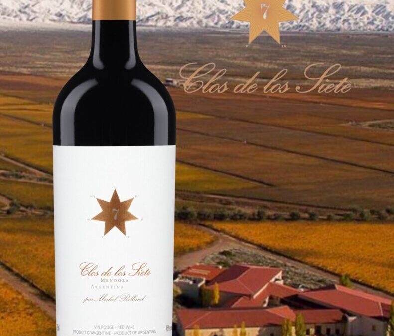 Coup de cœur! Clos de los Siete by Michel Rolland.