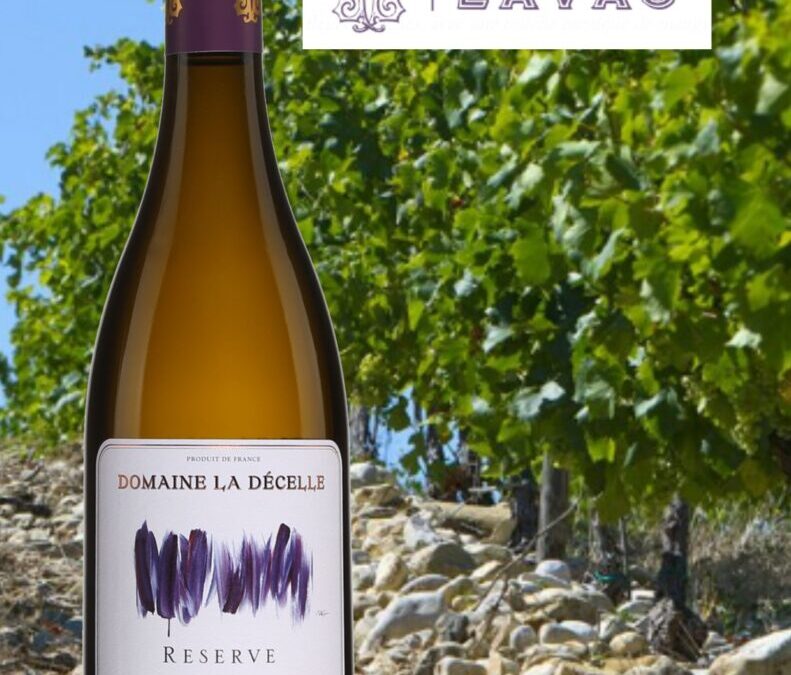 Un vin blanc gorge de soleil! Domaine la Décelle, Valréas, 2020.