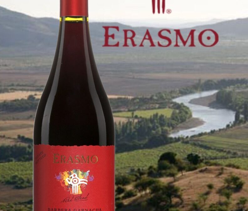 Erasmo – délicieux assemblage de Barbera et de Garnacha!