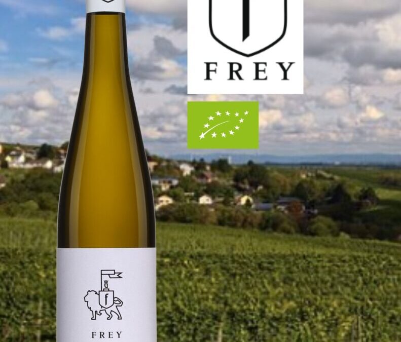 L’Allemagne est à l’honneur avec ce vin blanc bio, Riesling Frey.