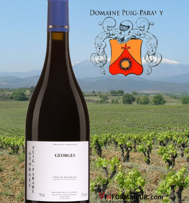 Coup de Coeur que cette cuvée Georges du Domaine Puig-Parahy 2013.