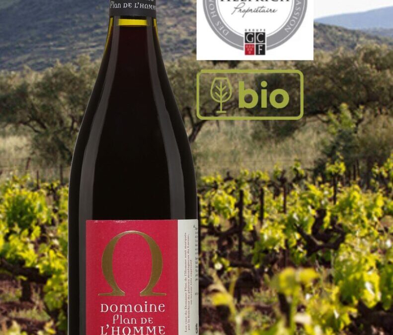 Un vin rouge bio généreux, ample et riche. Habilis, Domaine Plan de l’Homme, 2019.