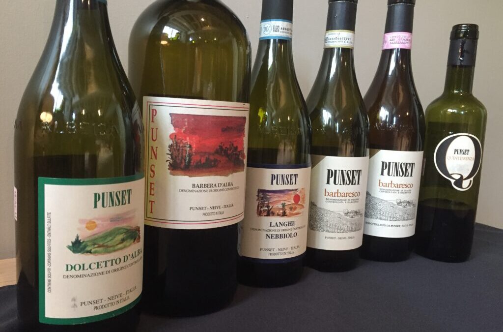 Les vins organiques de Marina Marcarino de la maison Punset.