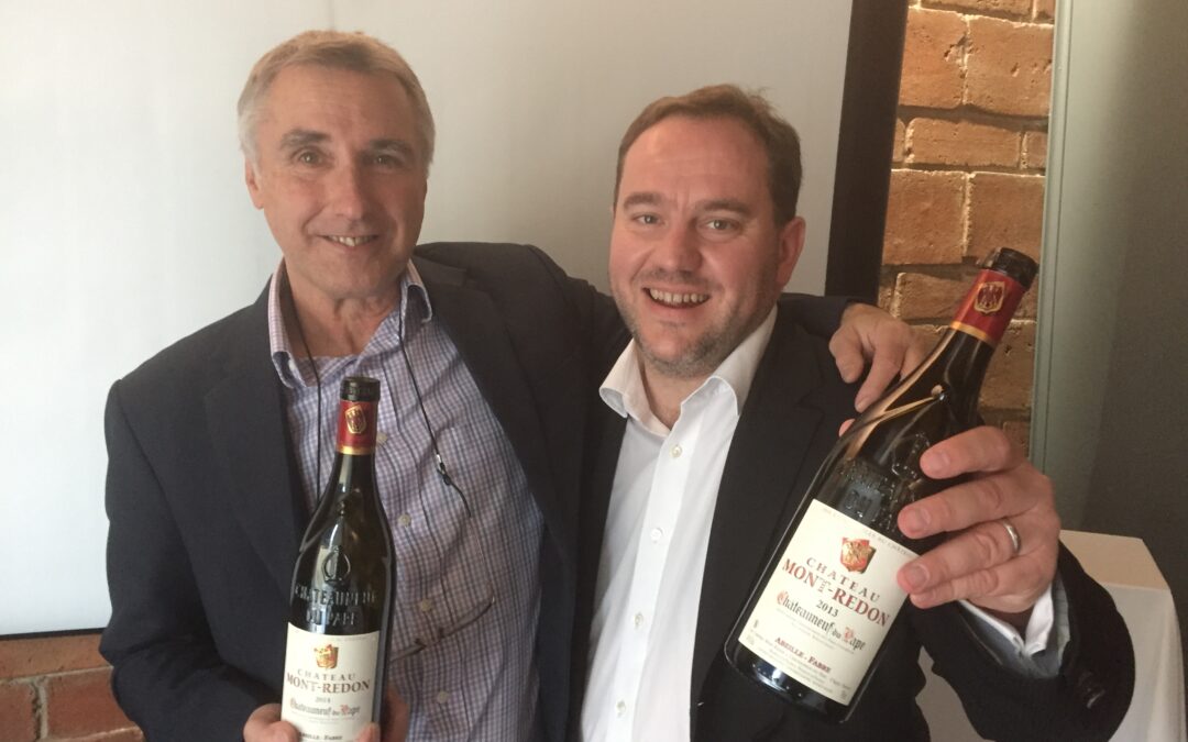Rencontre avec Pierre Fabre de Château Mont Redon!