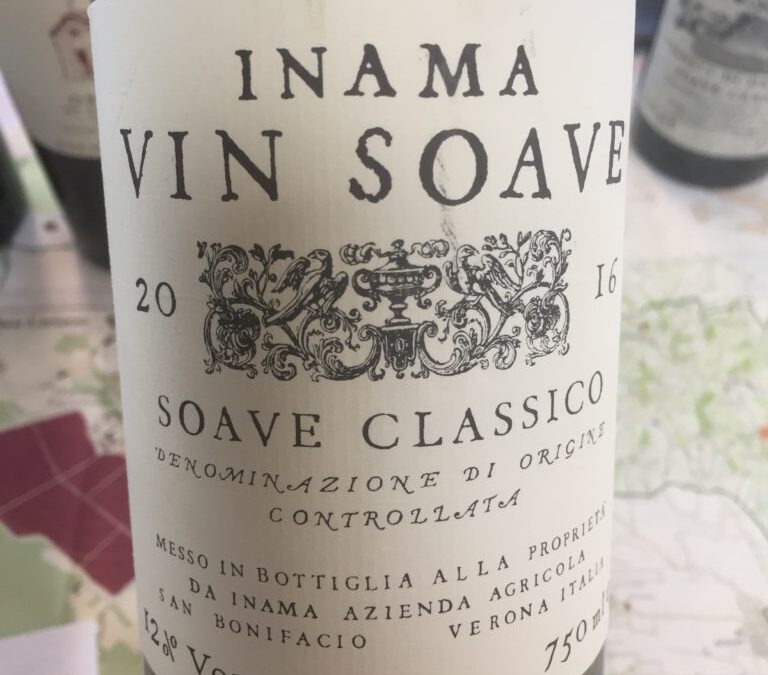 Les vins blancs d’Italie de l’appellation Soave Classico, parmi mes préférés. Et celui de Inama Azienda Agricola…hummm…excellent !