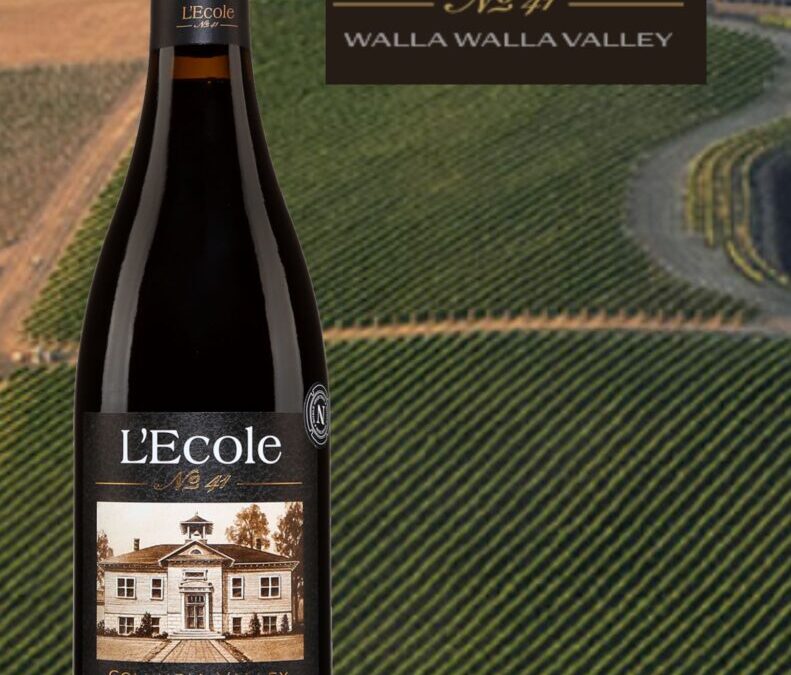 L’École No 41. Superbe Syrah de Washington State.