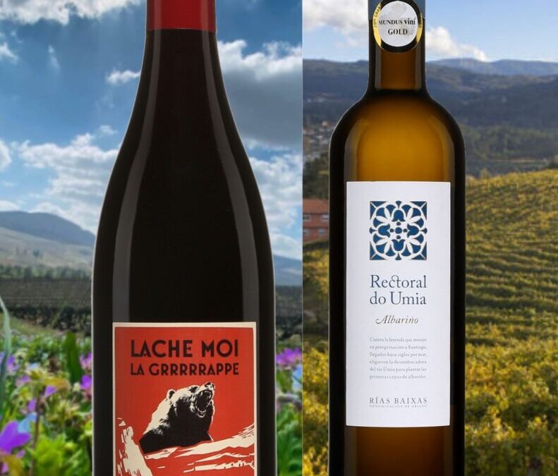 Deux beaux coups de cœur du Beaujolais et de la Galice!