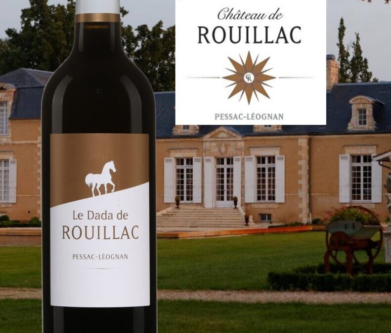 Très belle expression de l’appellation Pessac-Léognan! Le Dada de Rouillac 2018.