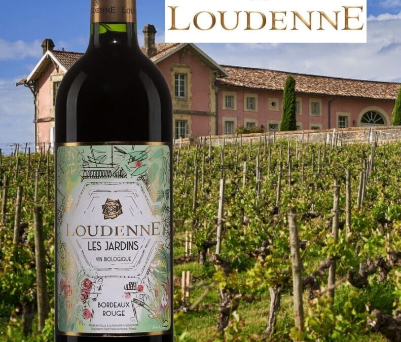 Un beau Bordeaux rouge bio: Les Jardins, Loudenne 2020.